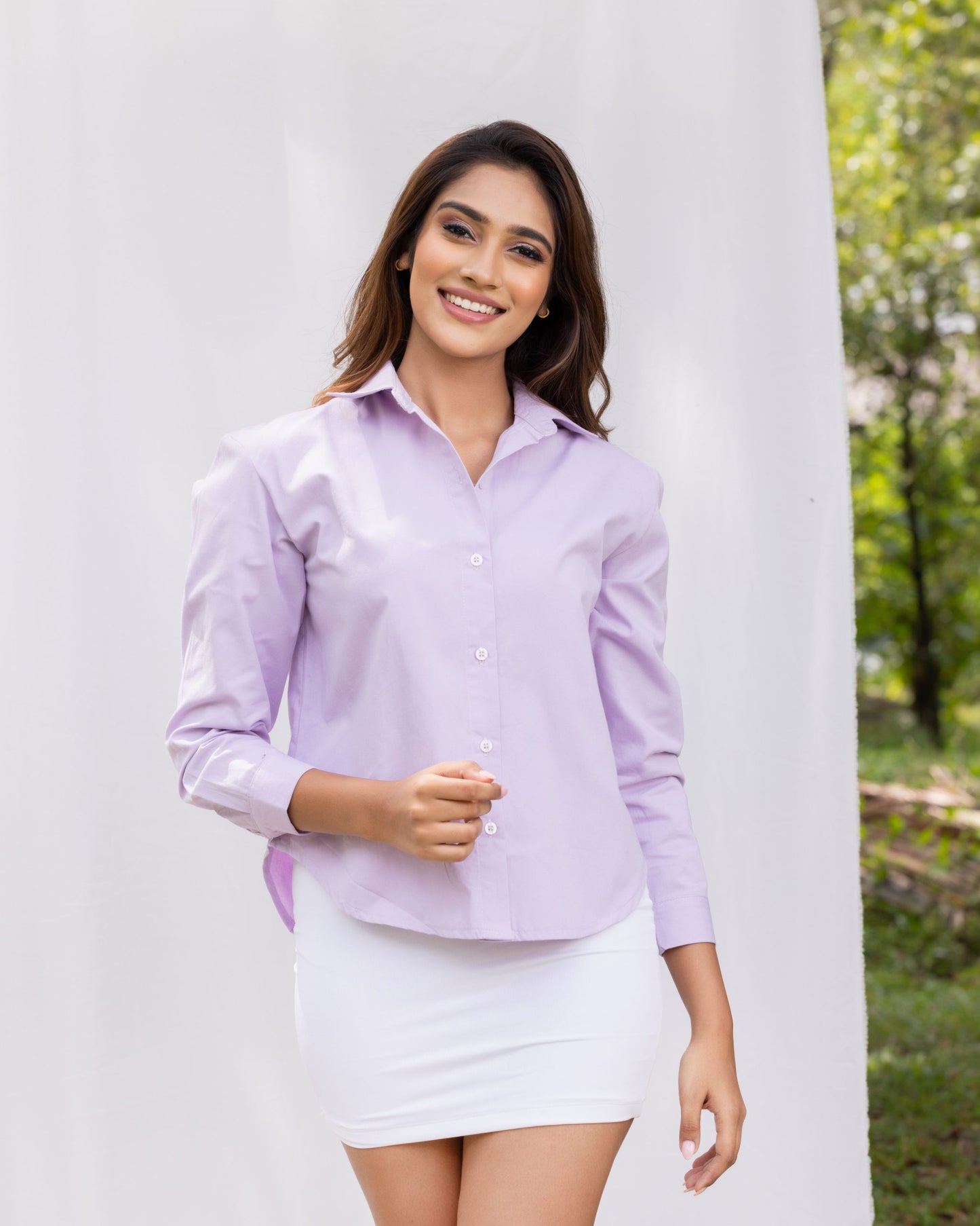 Cotton Core shirt – Light Purple