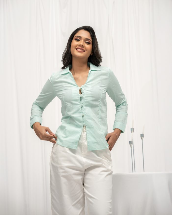Ariyana Shirt – Ice Green
