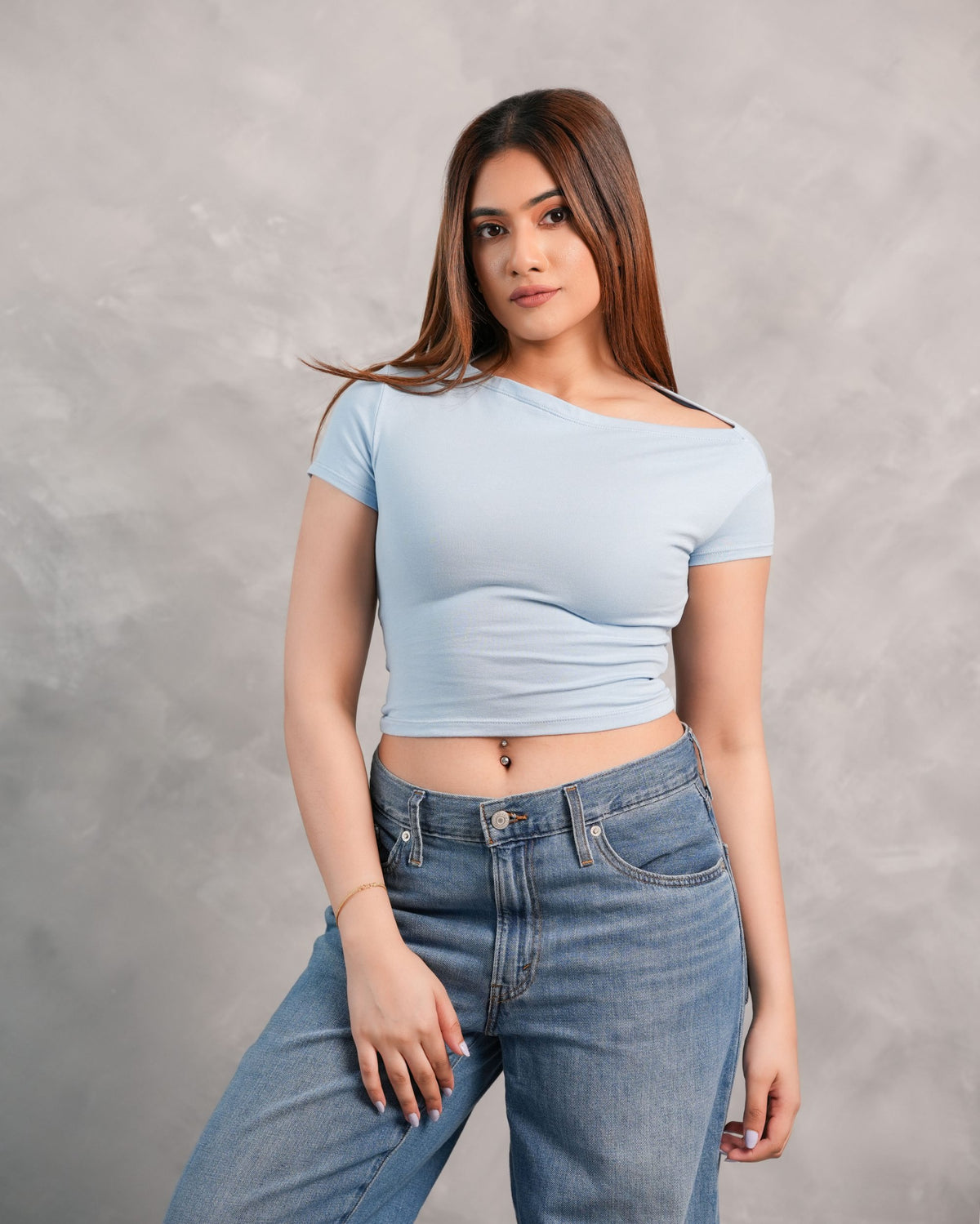 Skye Top - Baby Blue