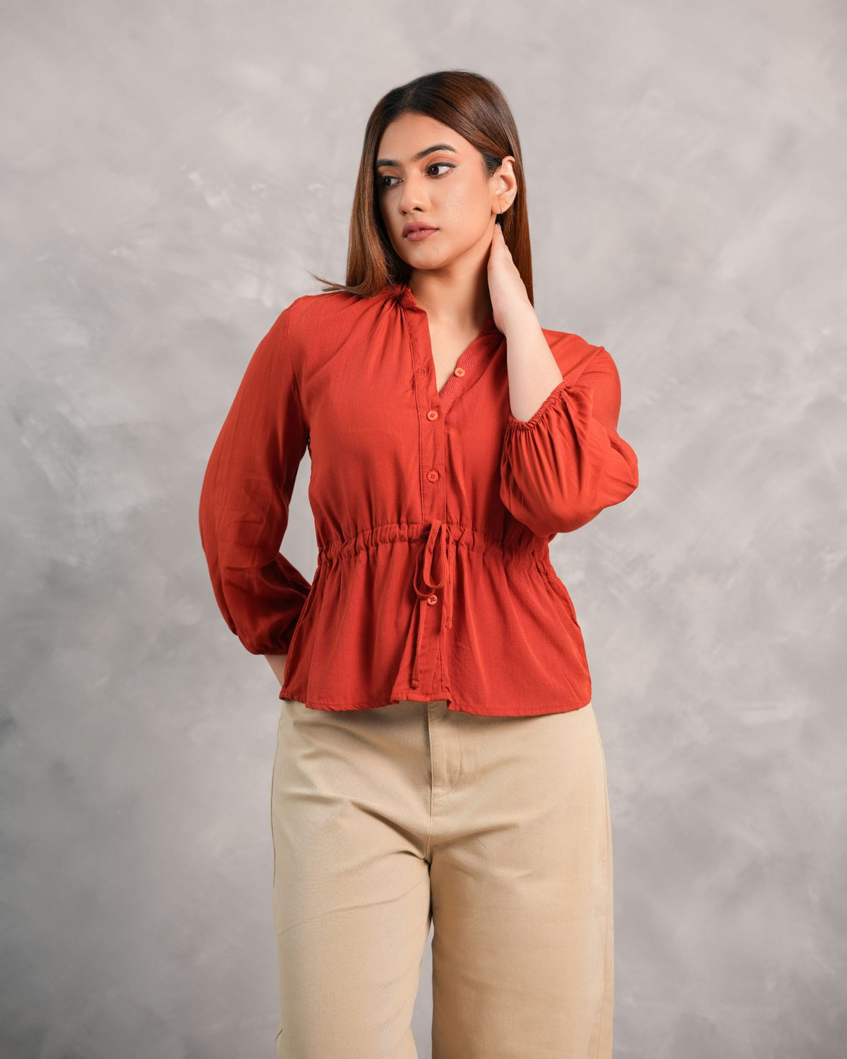 Elodie Blouse – Orange
