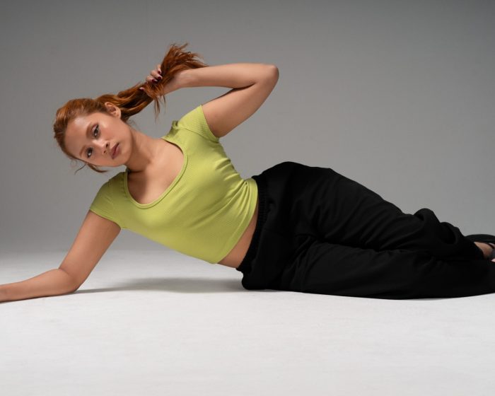 Square Neck Top – Lemon