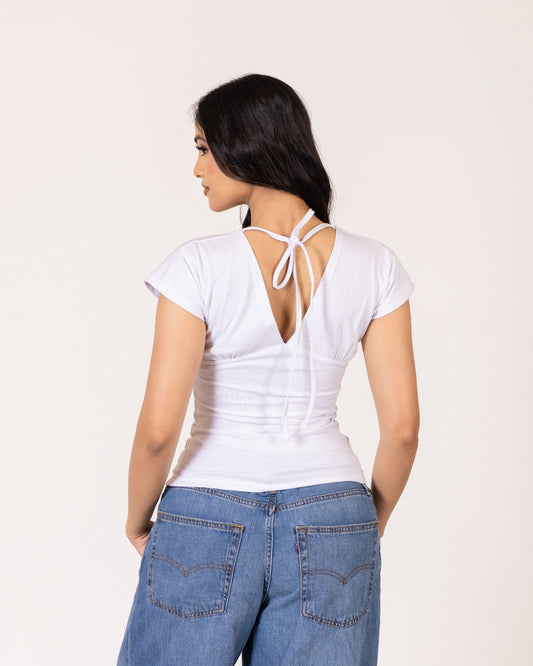 Cleo Top – White