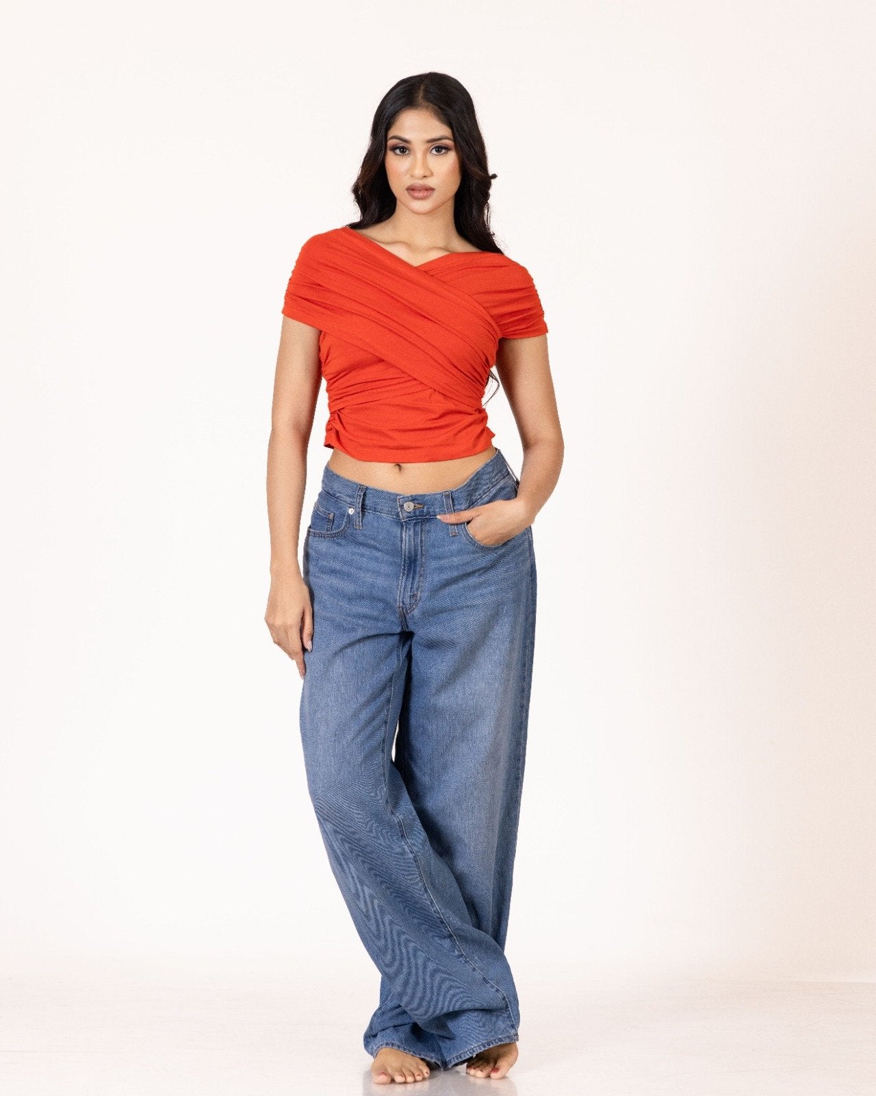 Zella Top – Rust Orange