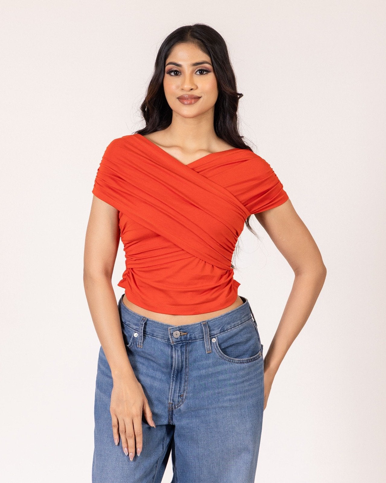 Zella Top – Rust Orange