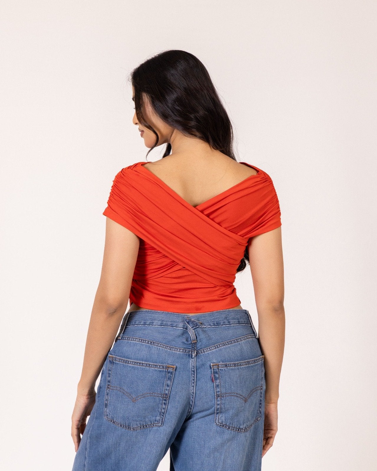 Zella Top – Rust Orange