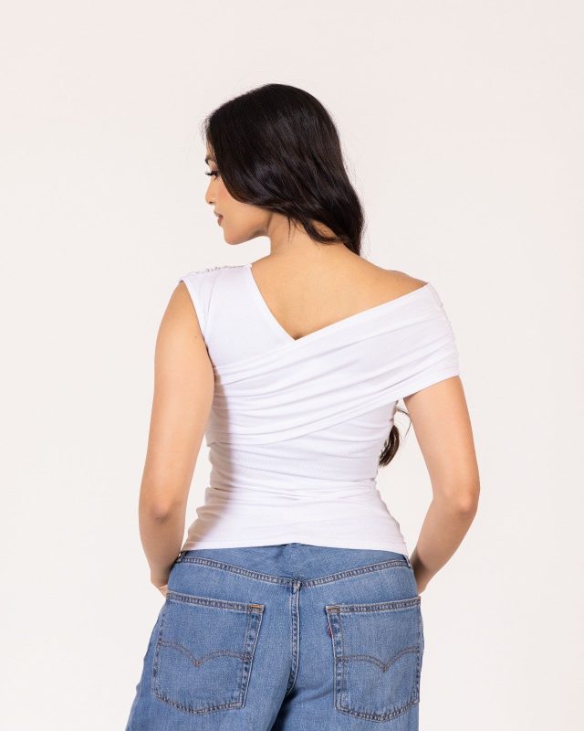 Elara Top – White