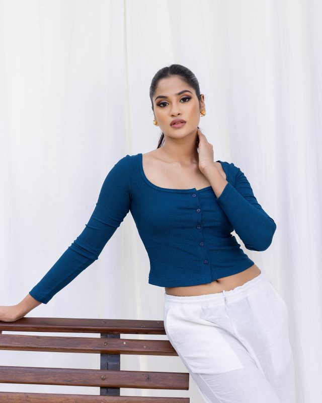 Emila Top – Blue