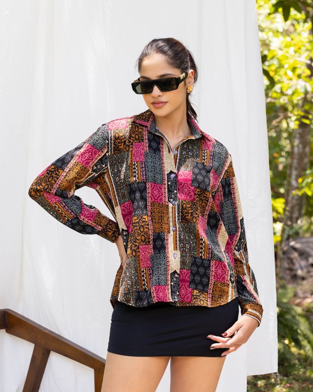 Boho Oversized Shirt 1