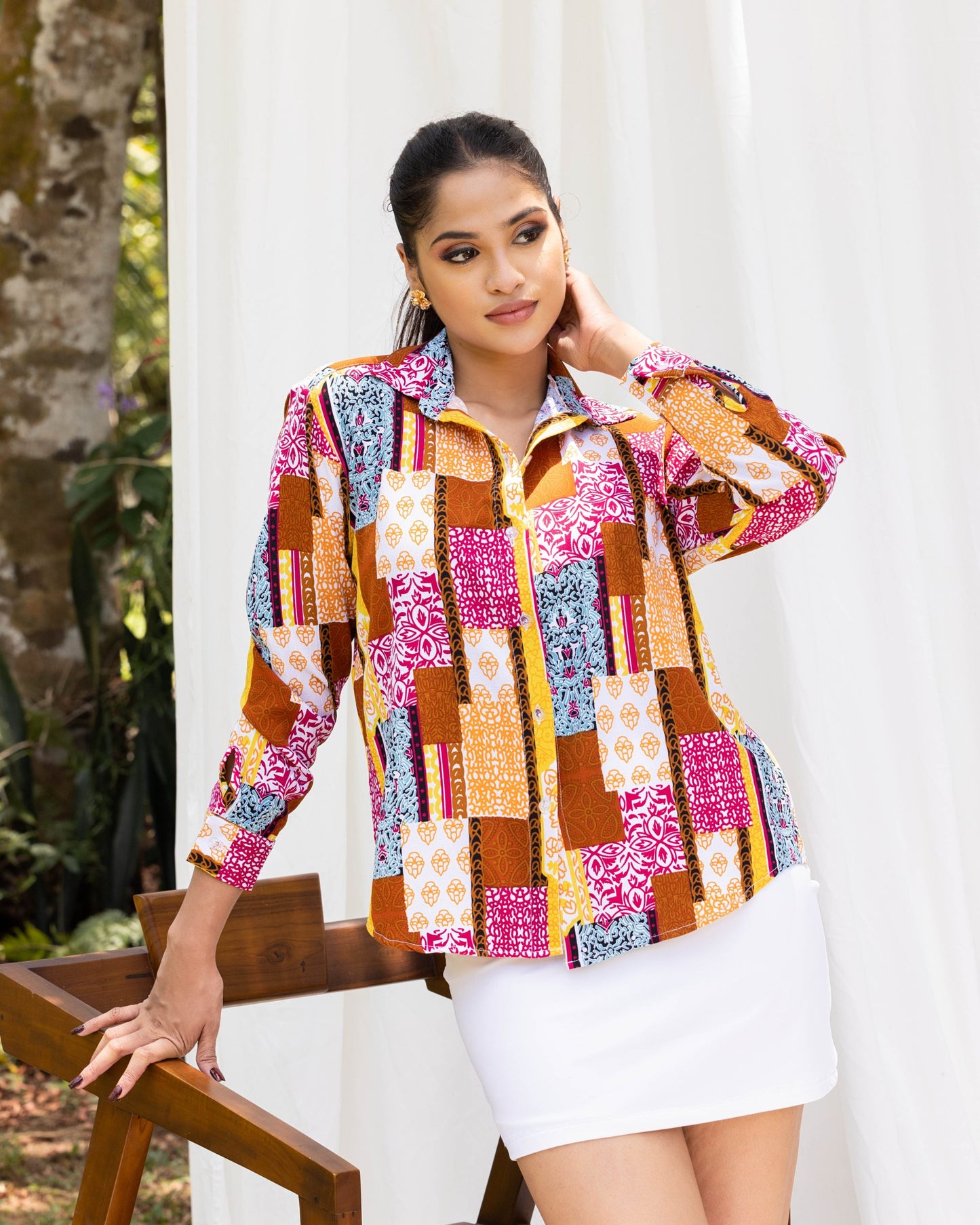 Boho Oversized Shirt 2