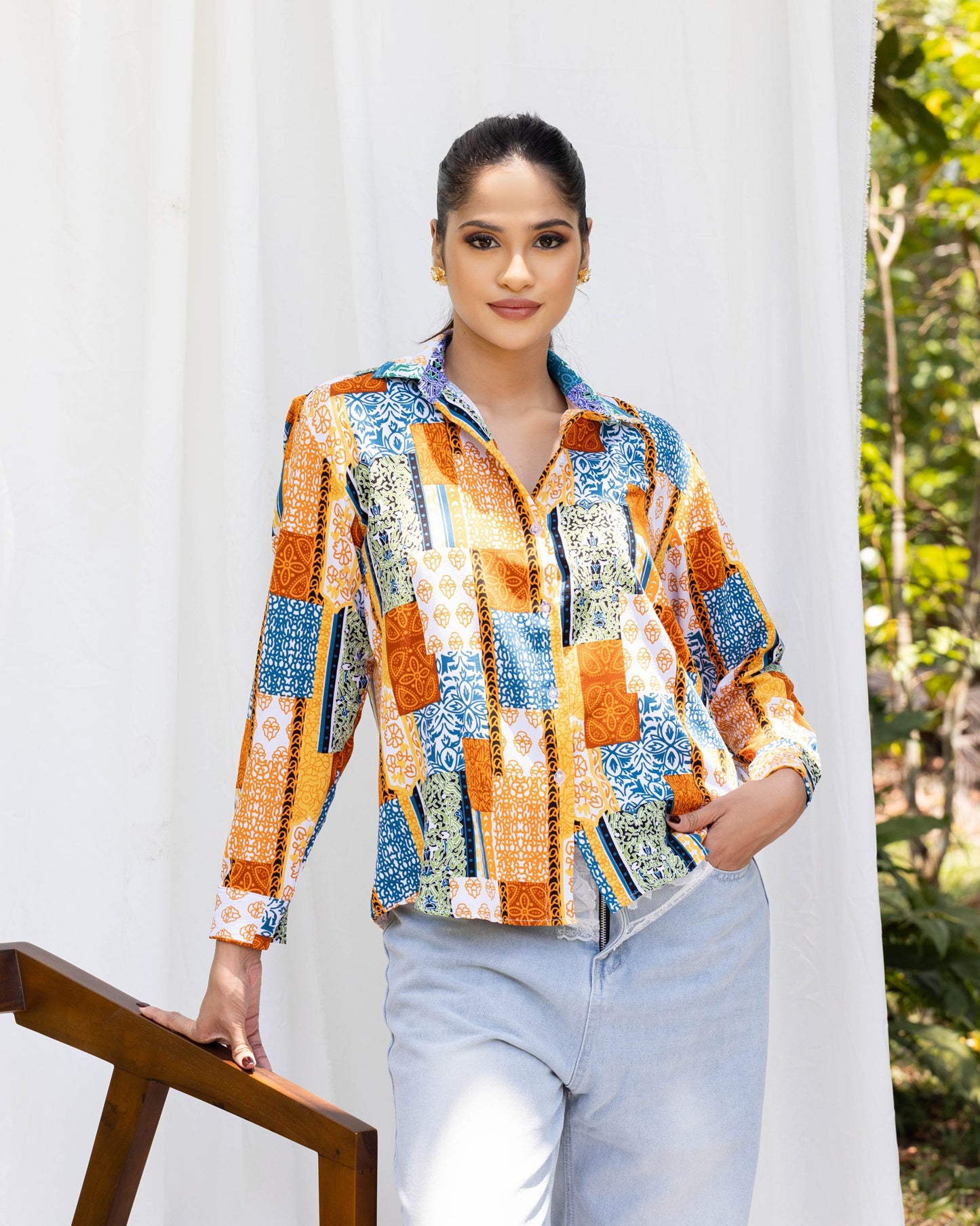 Boho Oversized Shirt 4