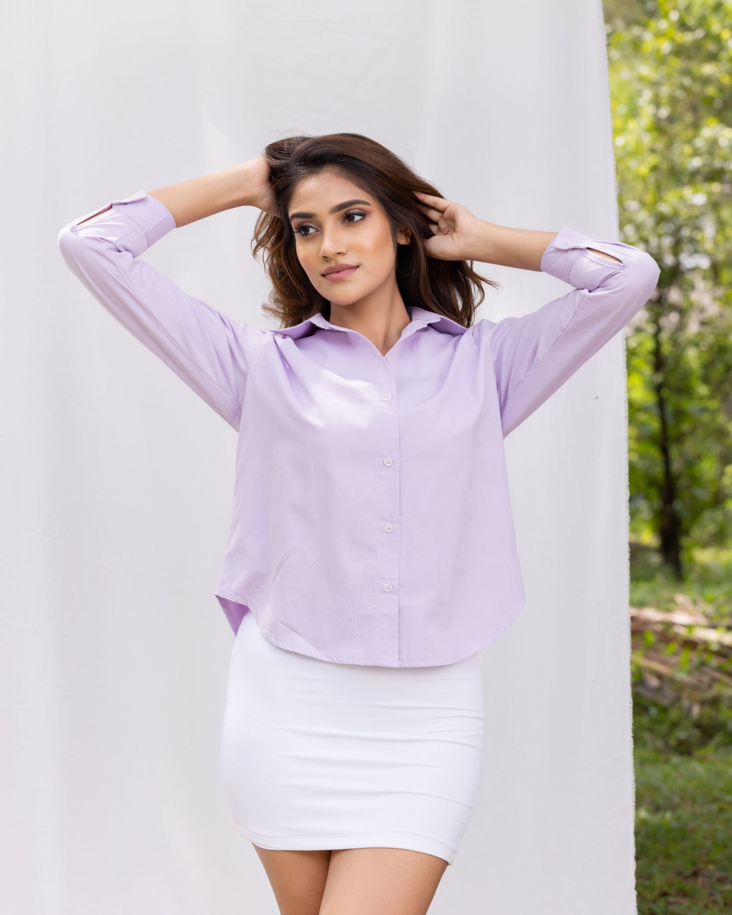 Cotton Core shirt – Light Purple