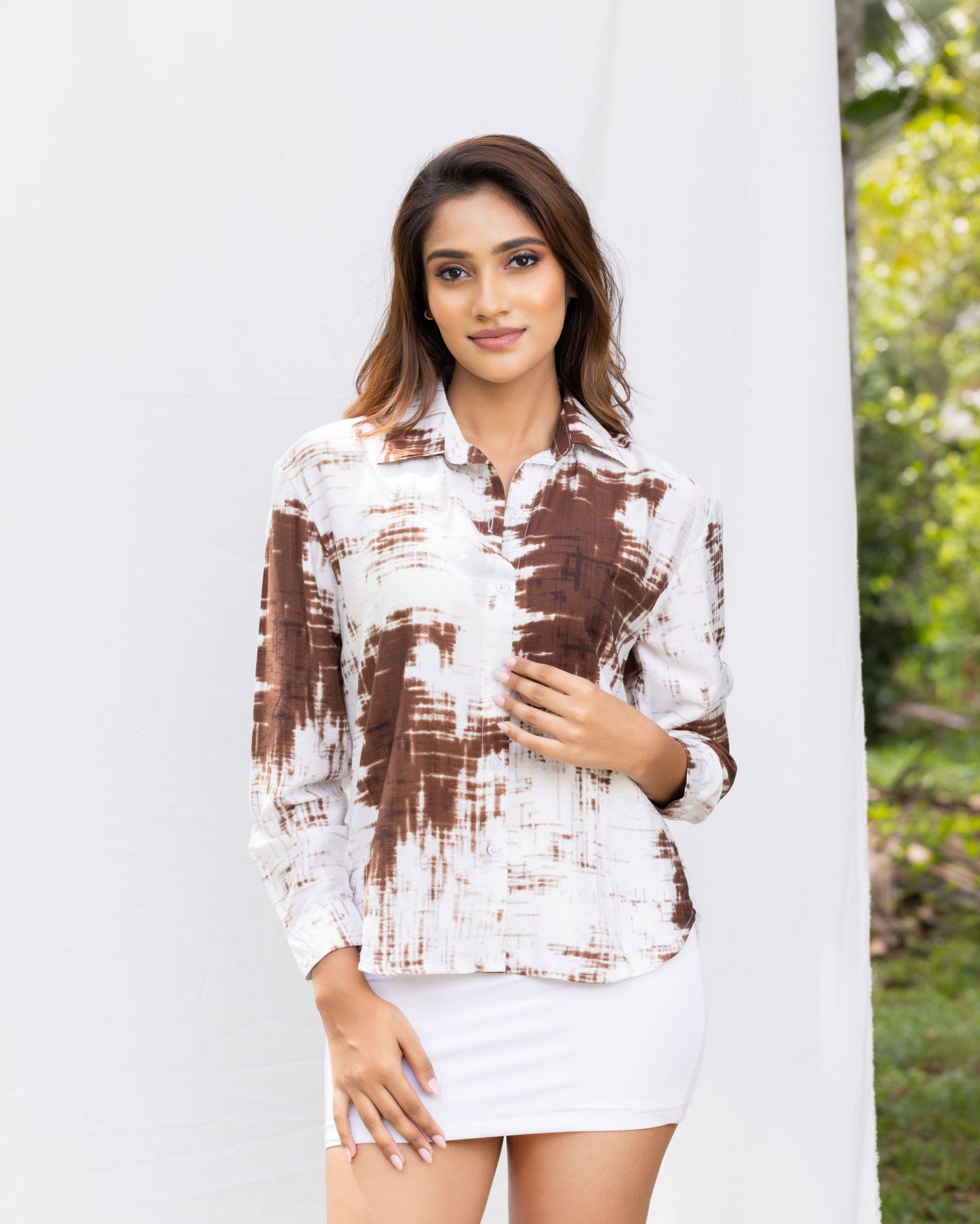 Cotton Core Shirt – Brown (N)