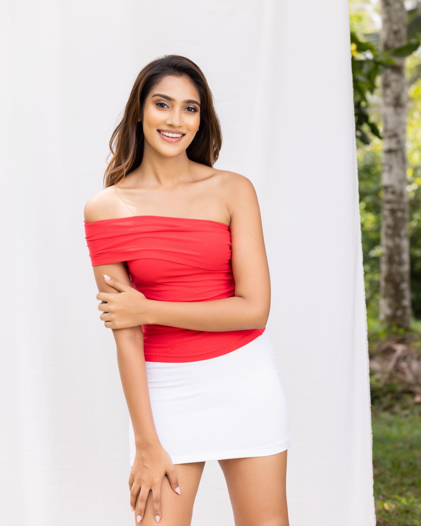 Soleen Top – Red
