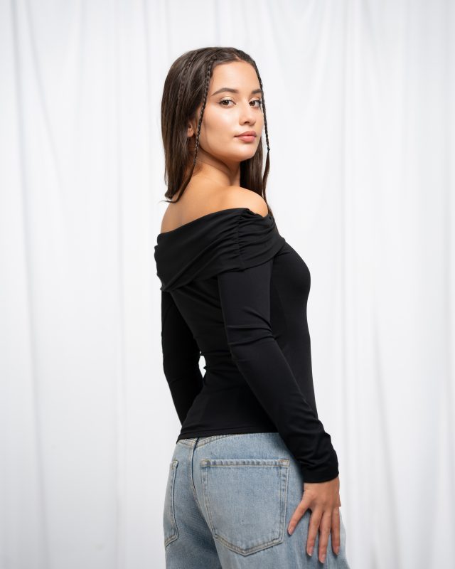 Skims Fitted Top – Olive Green