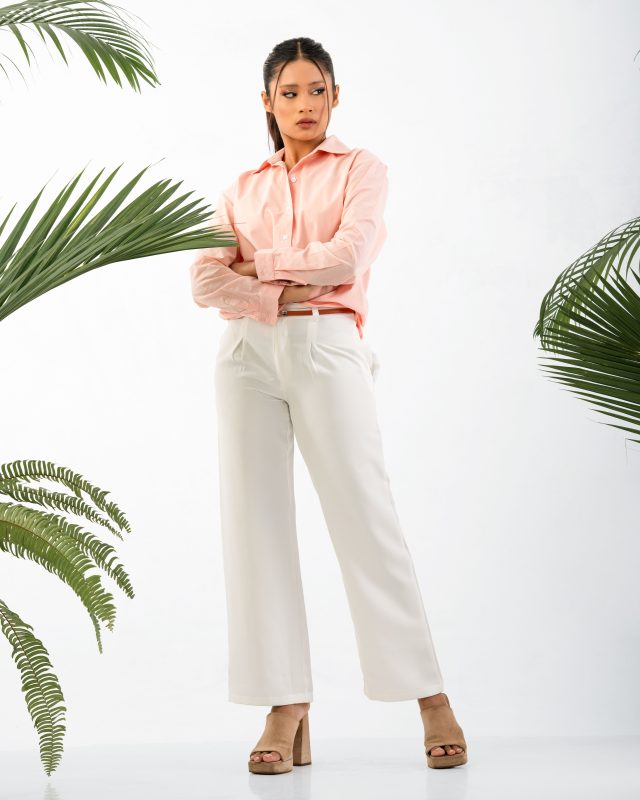 Cotton Core Shirt – Peach