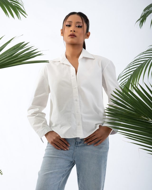 Cotton Core Shirt – White