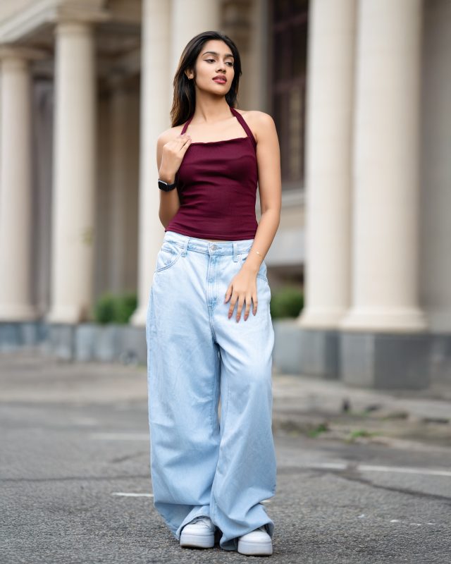 Basic Halter Top – Merlot