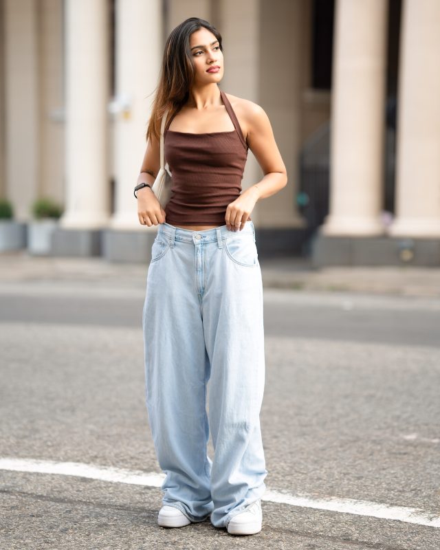 Basic Halter Top – Brown
