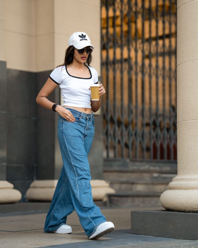 Square Neck Top P – White