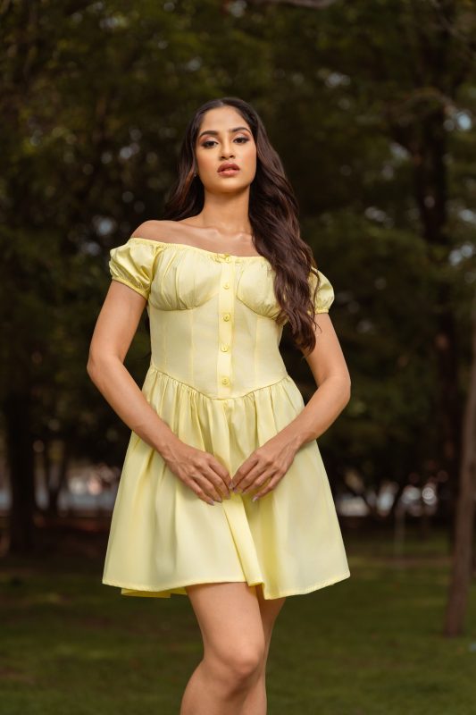 Era Dress – Yellow