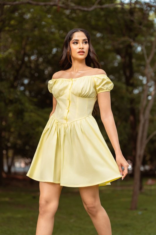Era Dress – Yellow
