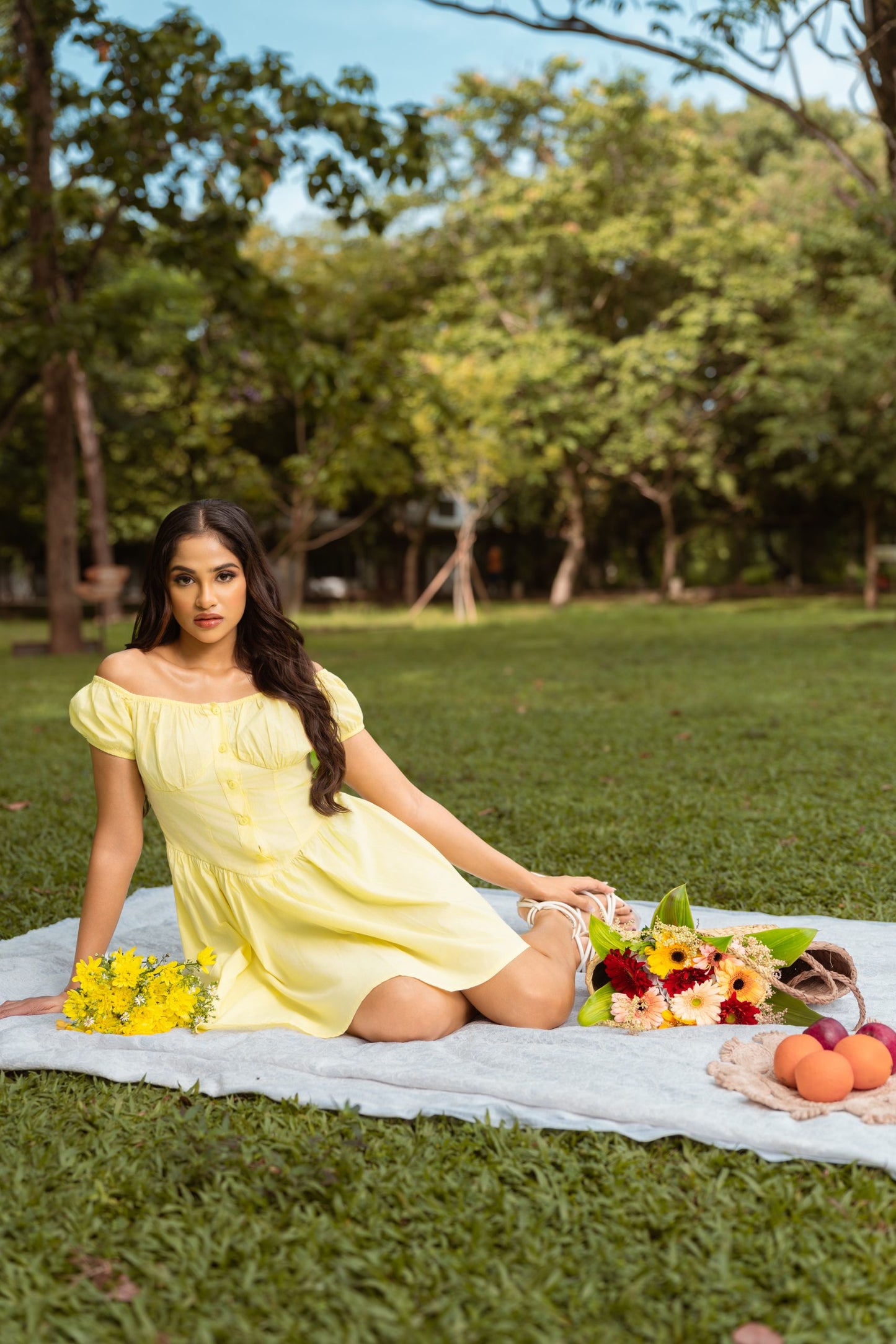 Era Dress – Yellow