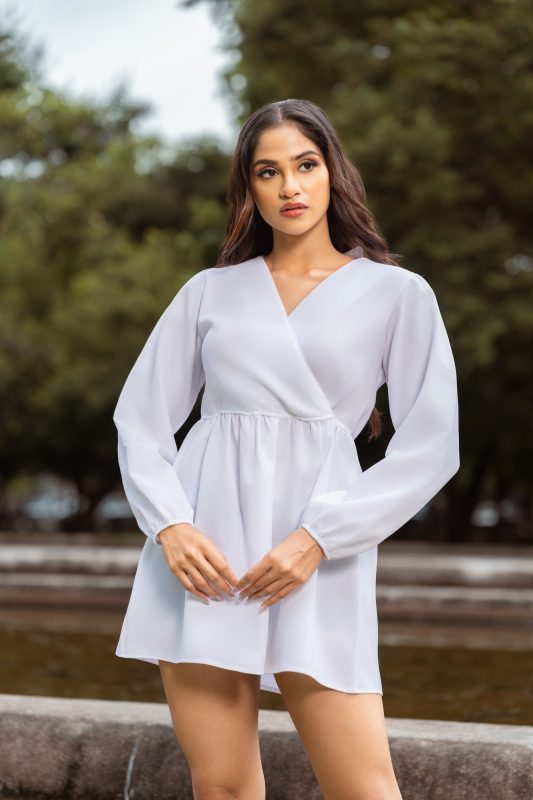 Haven Dress – White