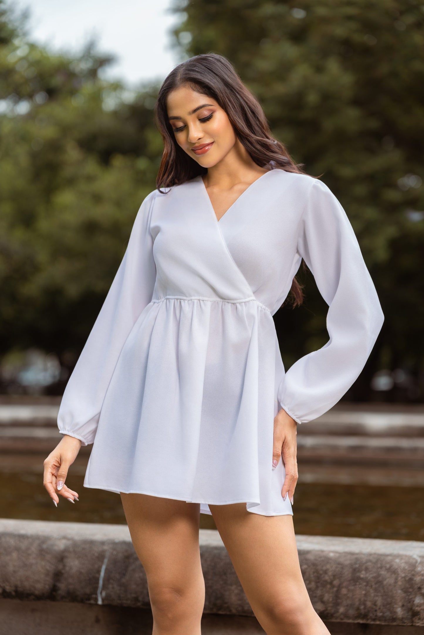 Haven Dress – White