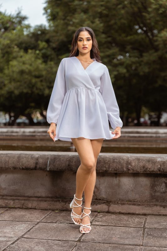 Haven Dress – White