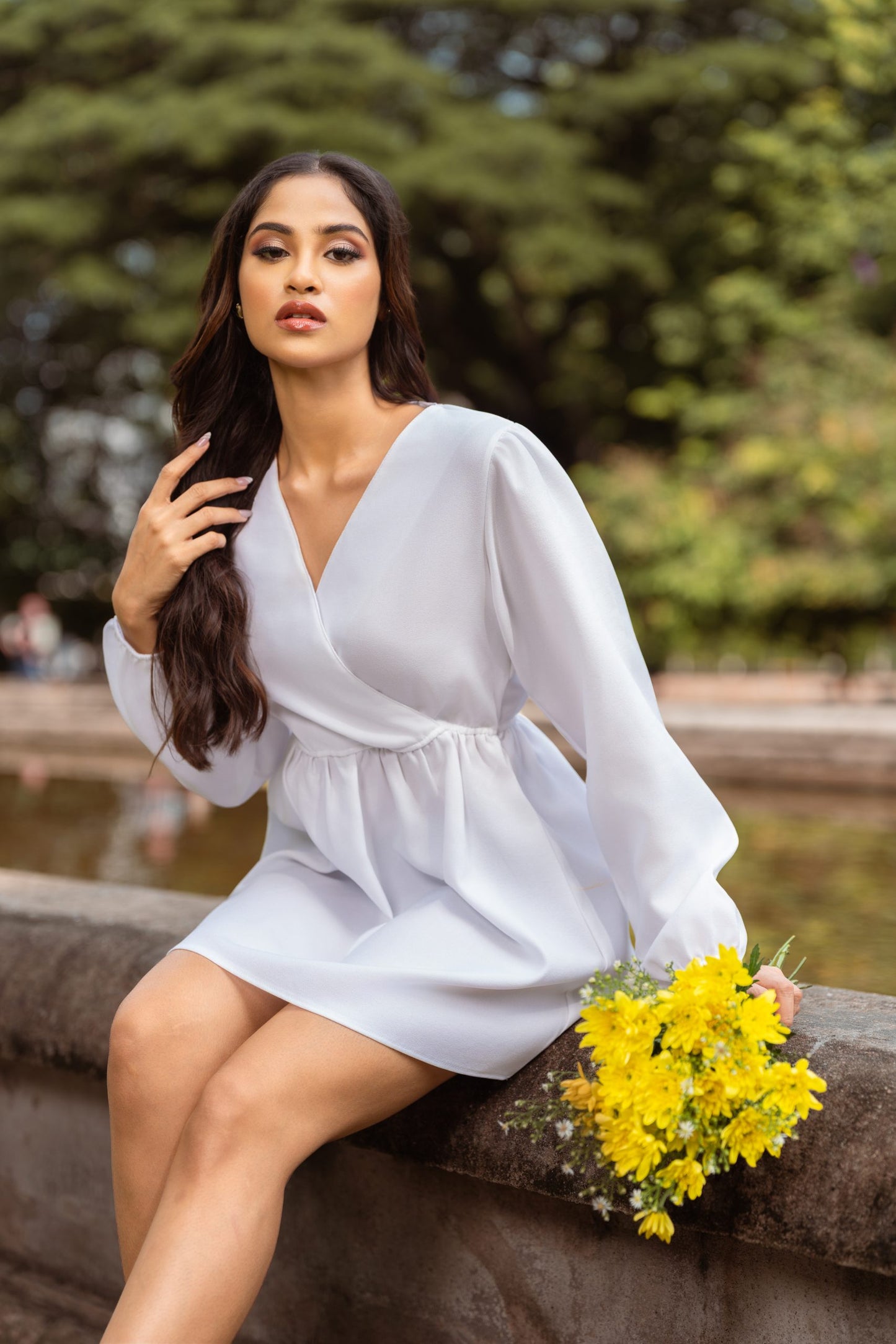 Haven Dress – White