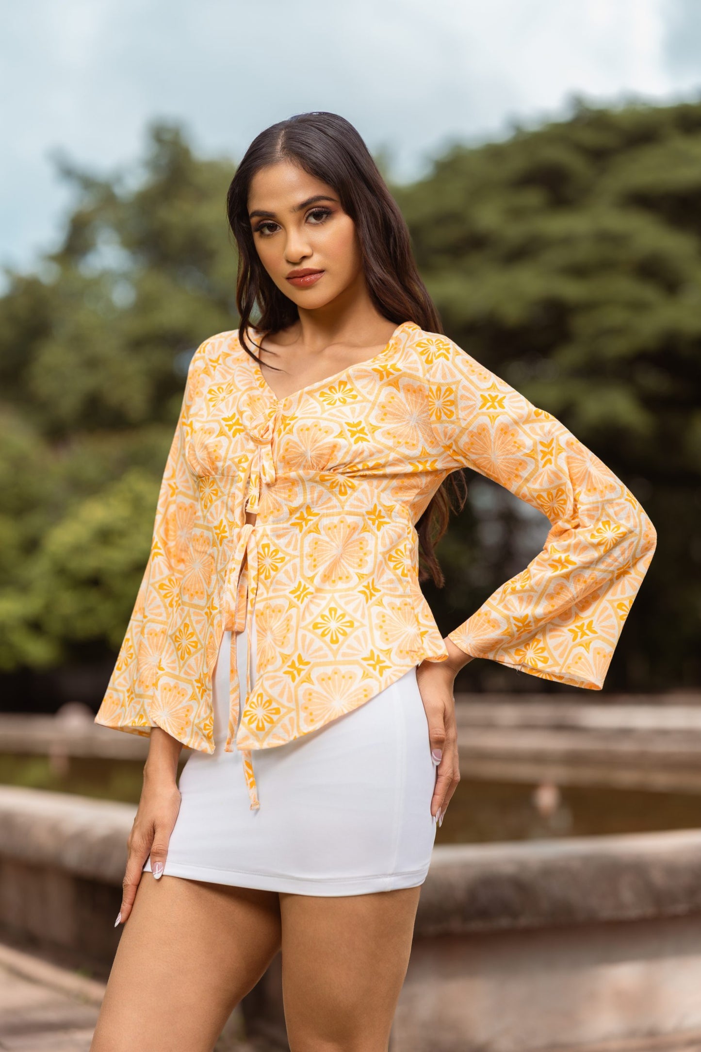 Marigold Meadow Blouse
