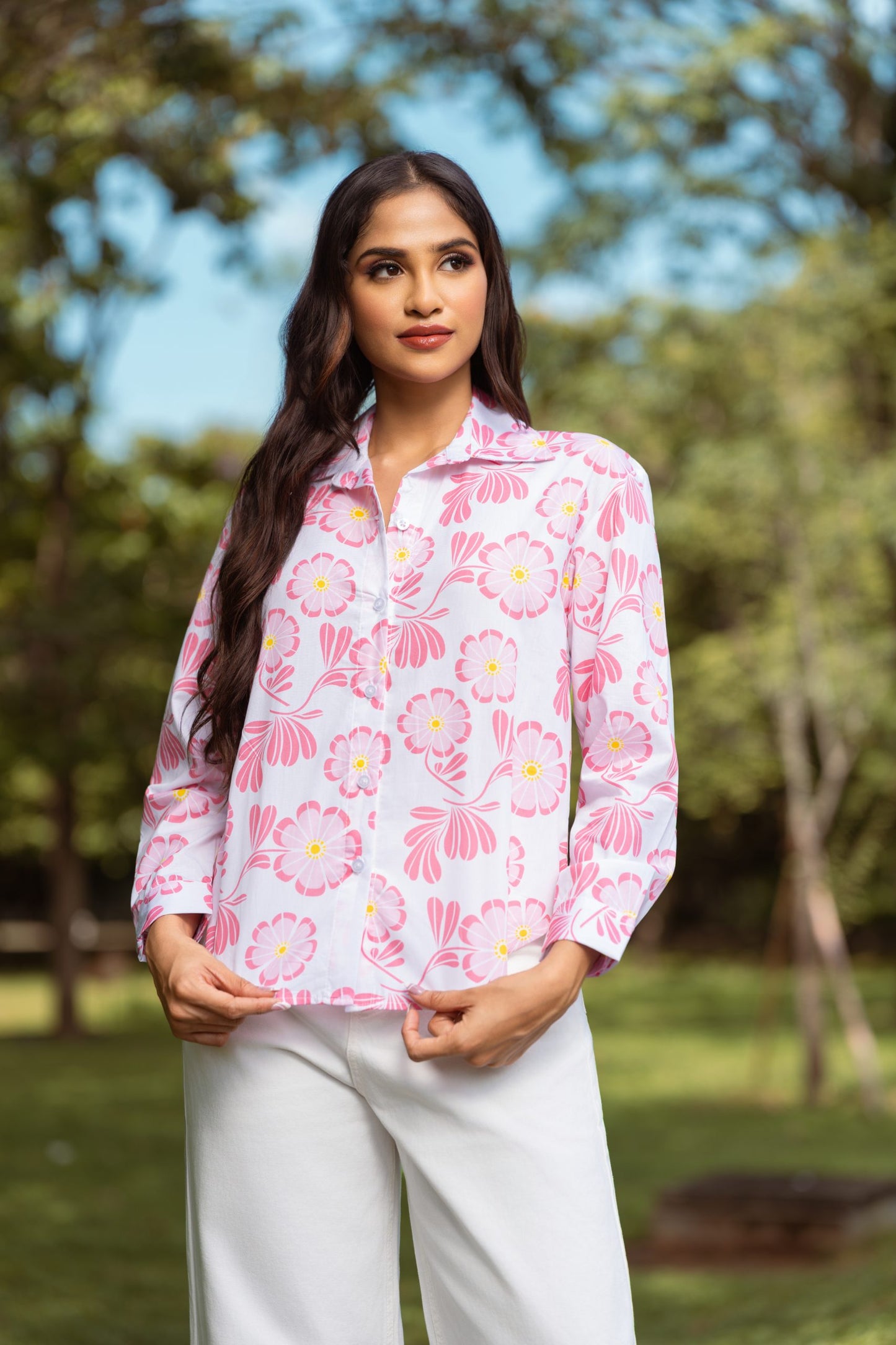 Moss Shirt – Blossom Pink