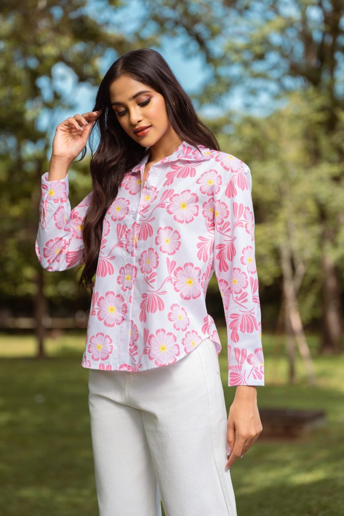 Moss Shirt – Blossom Pink