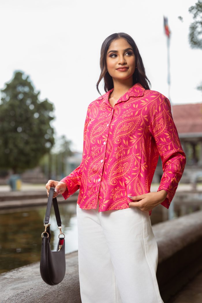 Magenta Meadow Shirt