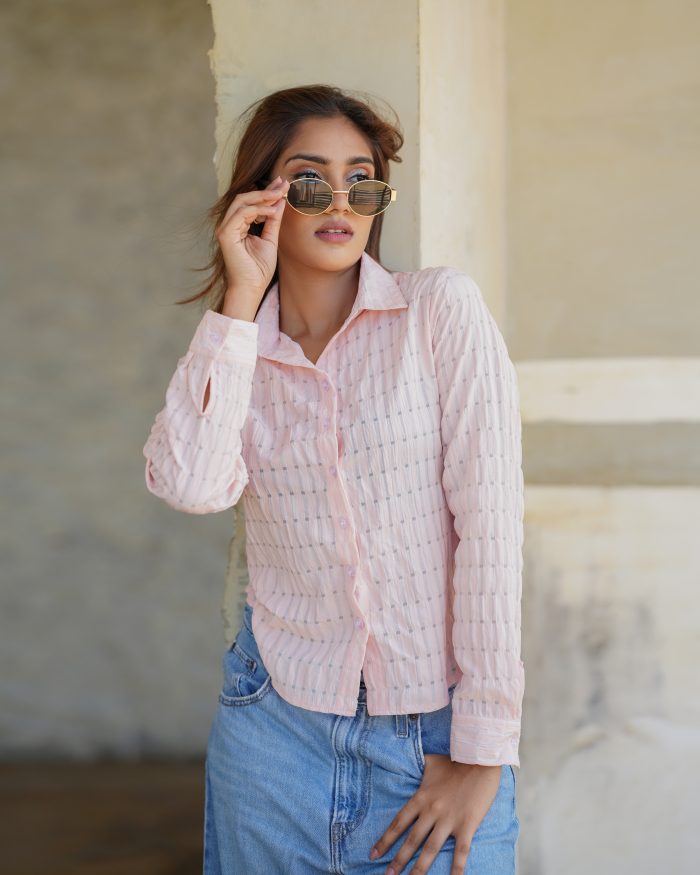 Echo Shirt – Light Pink