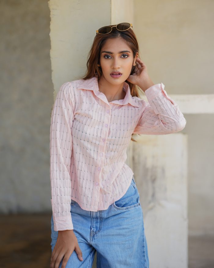 Echo Shirt – Light Pink