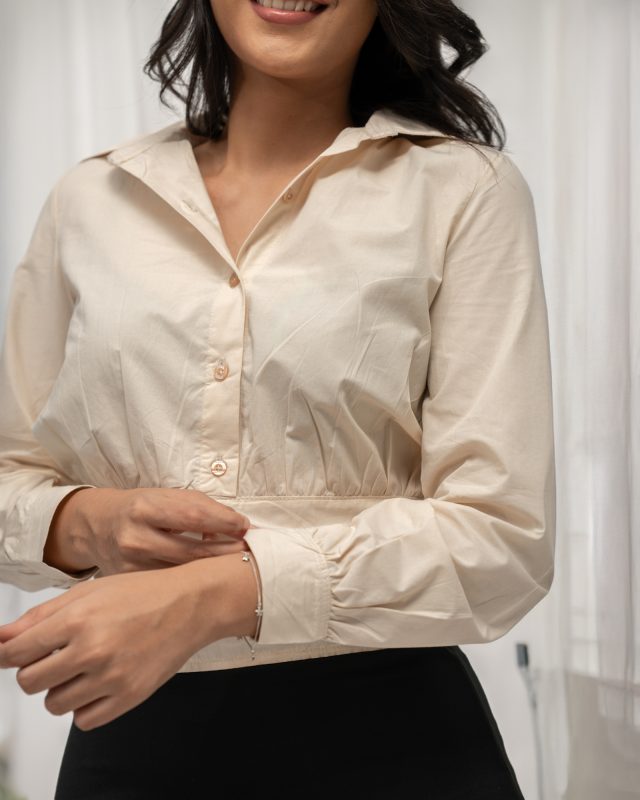 Gwen Shirt – Beige