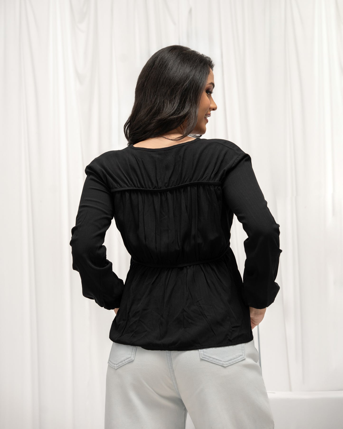 Selene Top – Black
