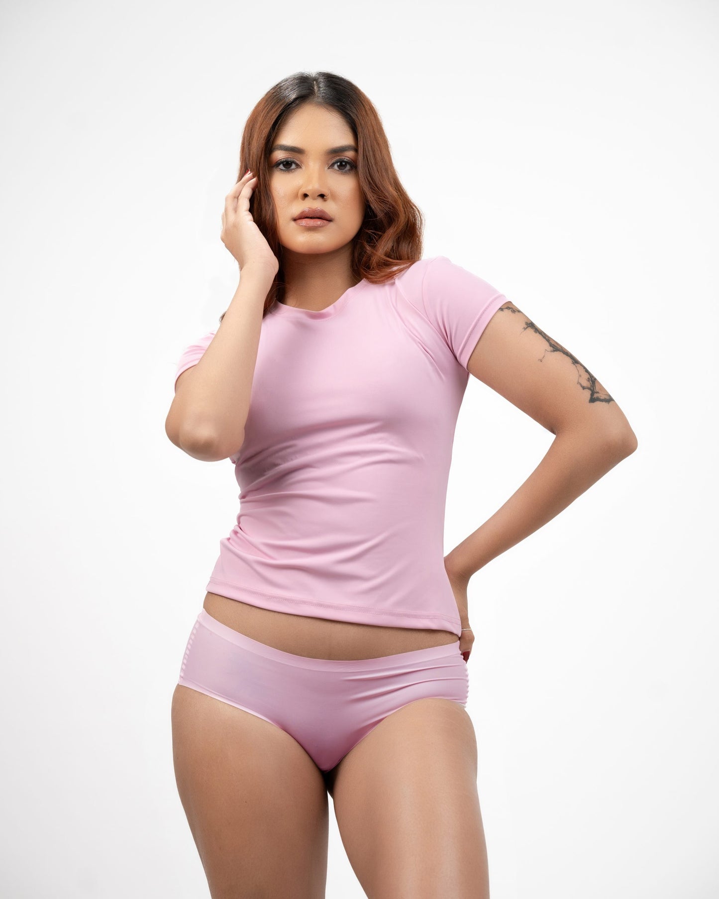 Skims Fitted Top – Pink
