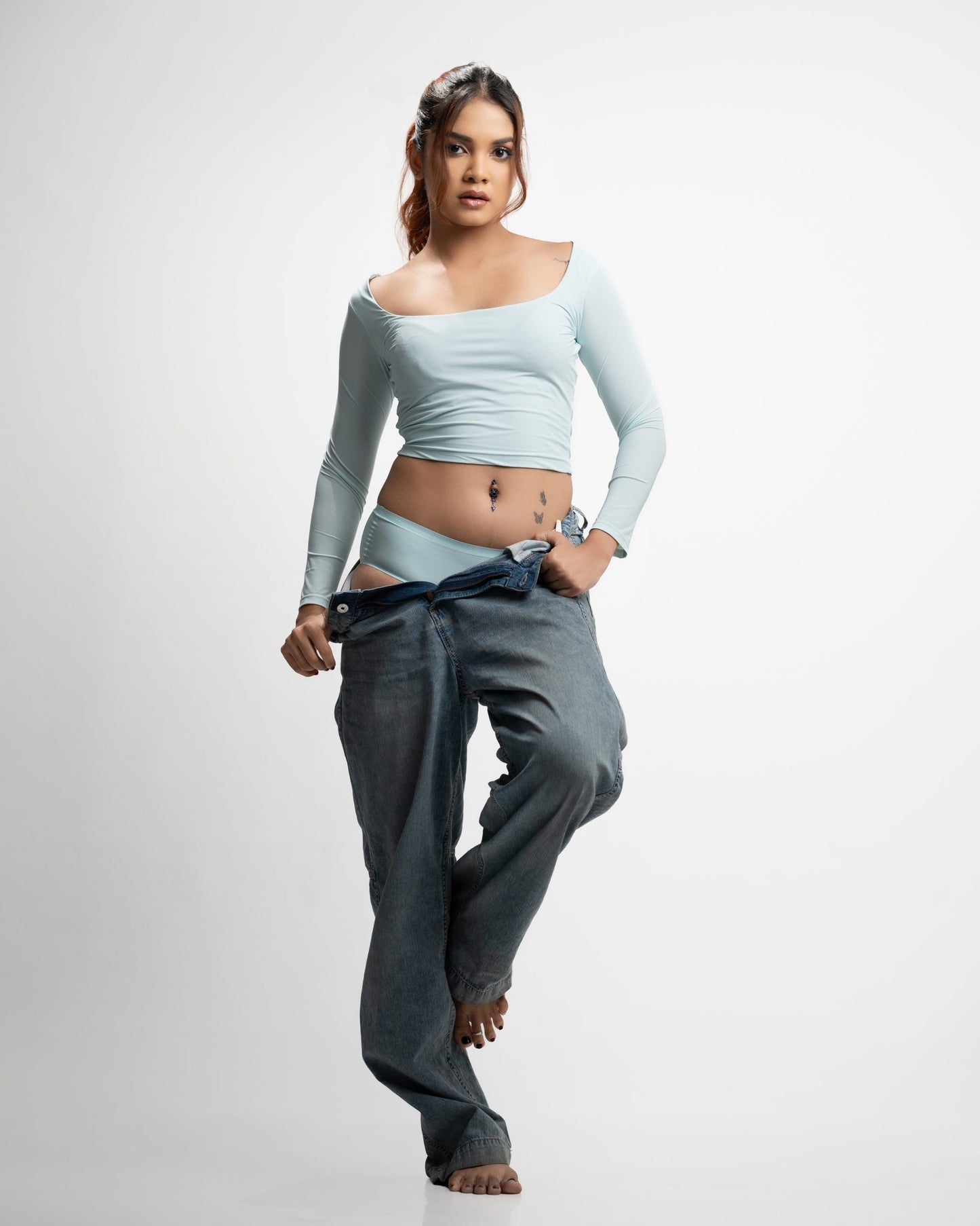 Gorgia Top – Ice Blue