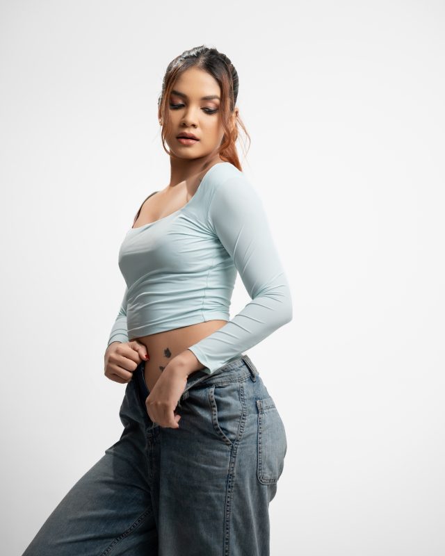 Gorgia Top – Ice Blue