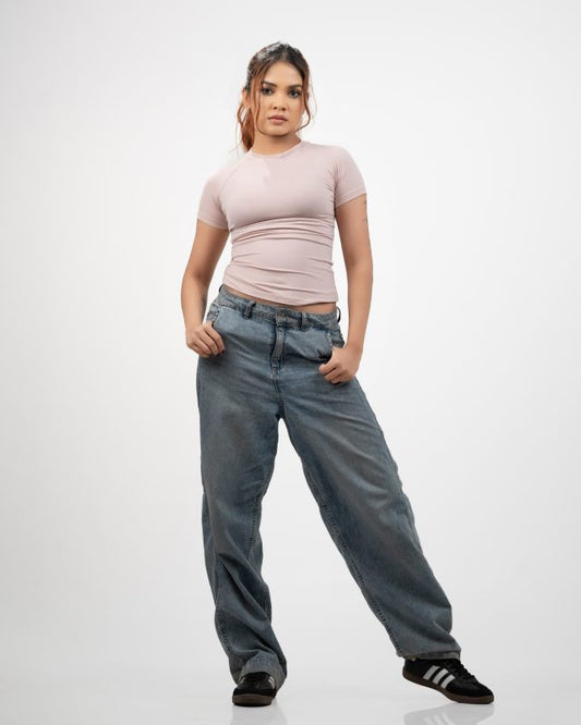 Raglan Fitted Top – Thistle
