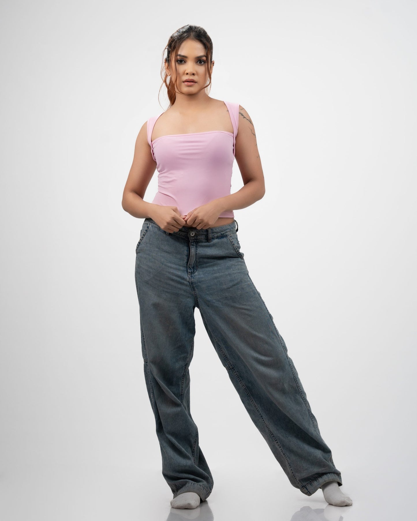Tulle Top – Pink