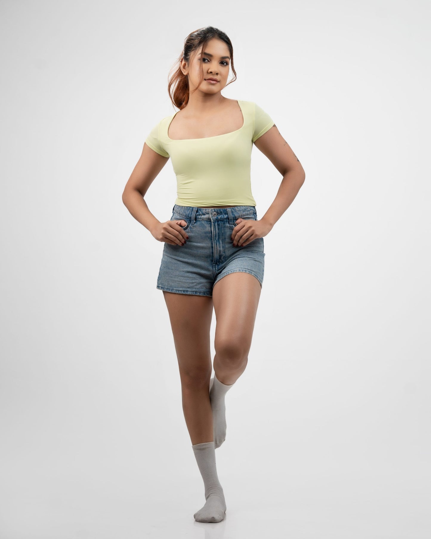Sabrina Top – Lemon