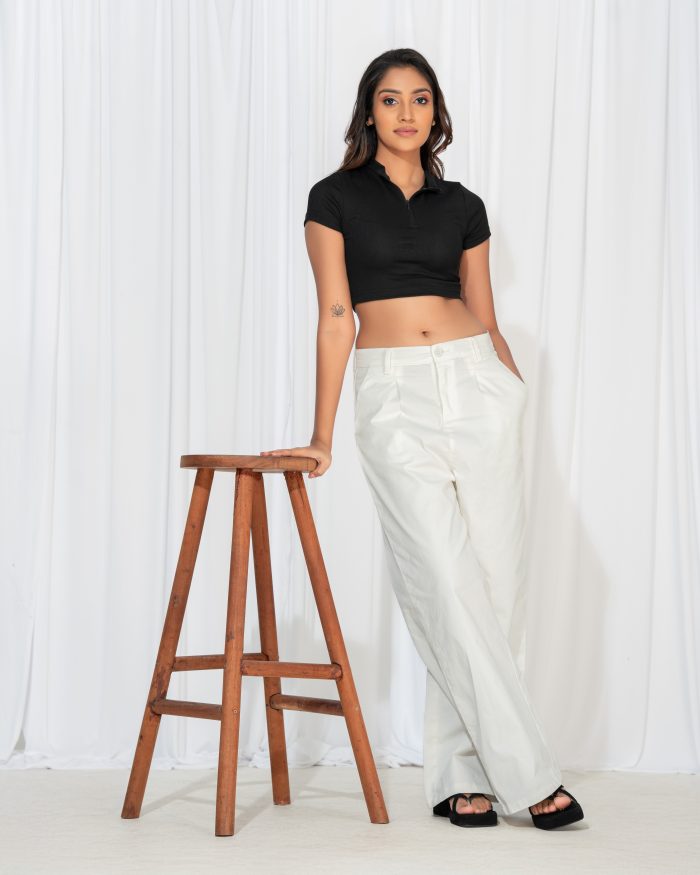 Zip Up Crop Top