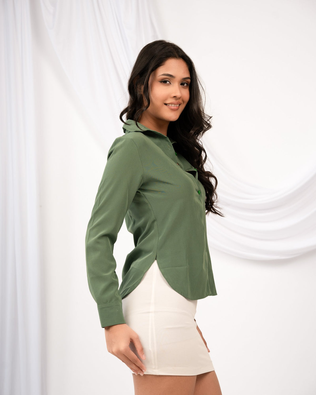 Daily shirt - Olive Green