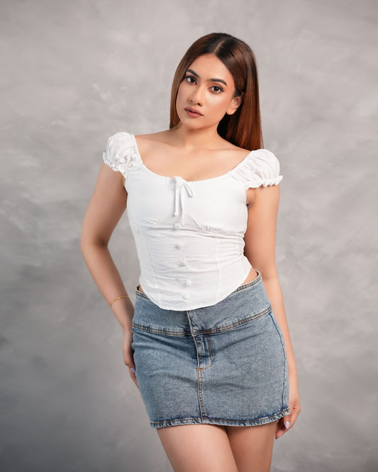 Esme Top – White