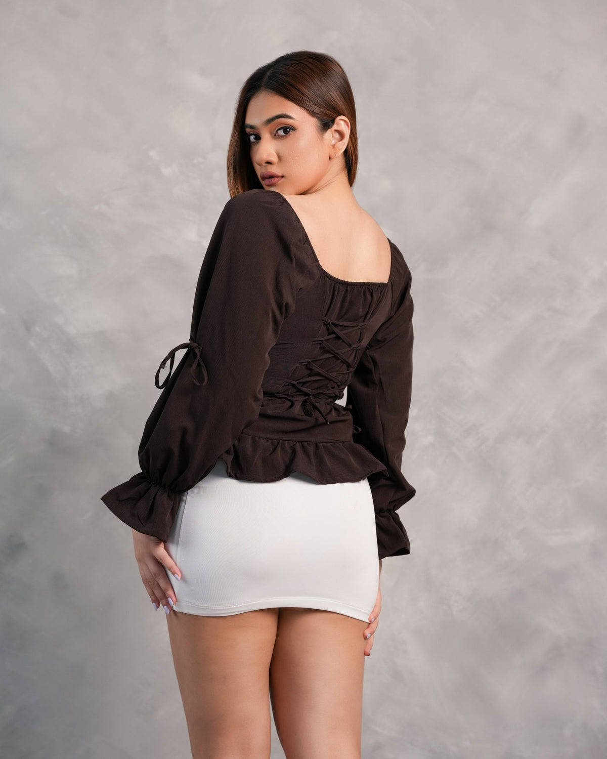 Violet Muse Top – Brown