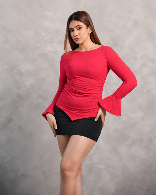 Freya Top – Red