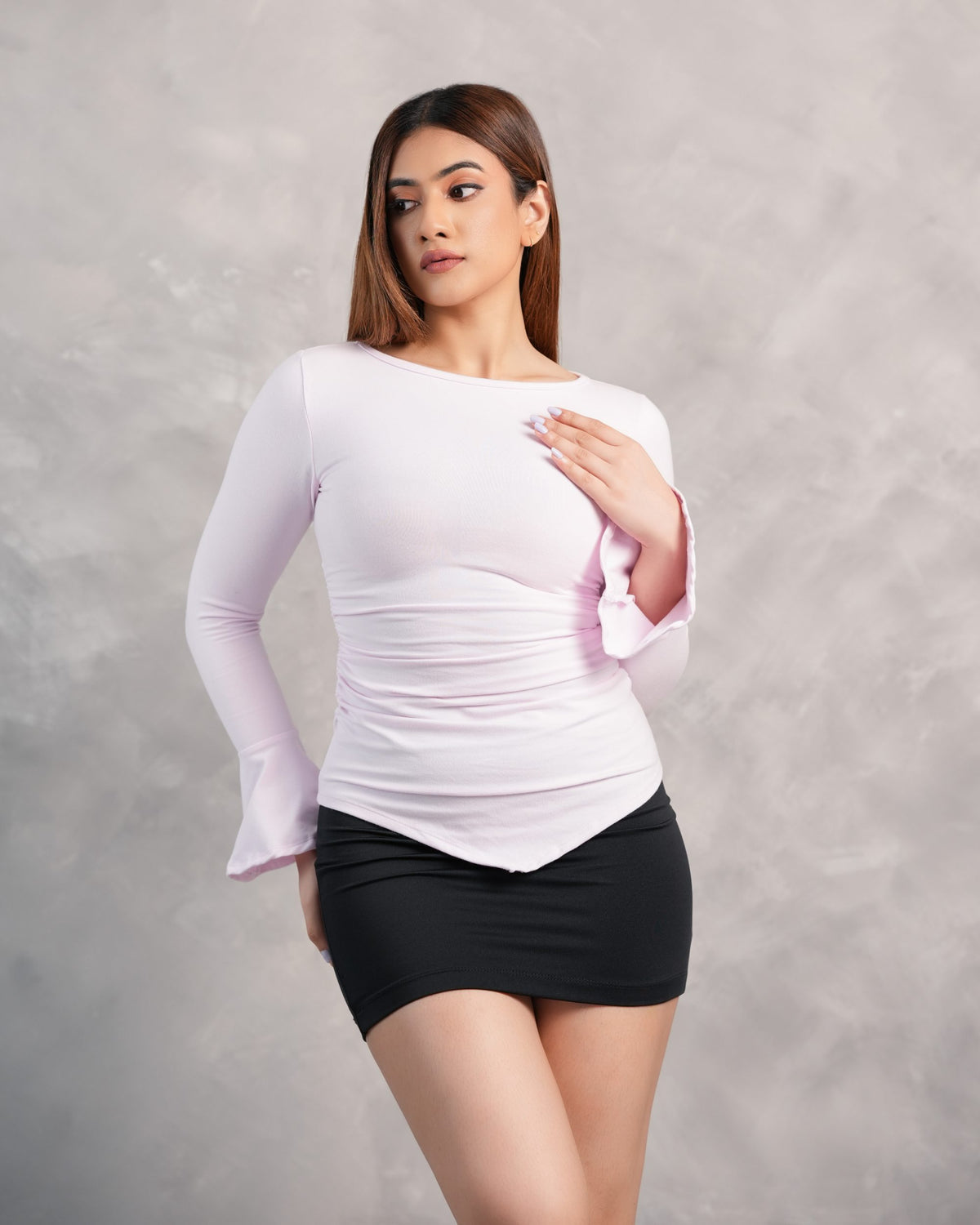 Freya Top – Blush Pink